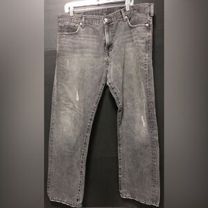 🌅Denim & Supply Ralph Lauren Vintage Distressed Black Straight Jeans